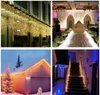 Salcar 5m 200 LED Eisregen Lichterkette 8 Lichtmodimit Produktbild-Vorschau 6