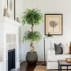 Kunstpflanzen Ficus Benjamini Ficusbaum mit Topf 150 cm – Produktbild-Vorschau 7