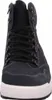 A front view of a dark gray men's boot. Produktbild-Vorschau