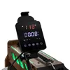 Close-up of the digital display and control panel of a rowing machine. Produktbild-Vorschau