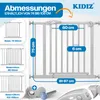 KIDIZ® Schutzgitter für Treppen | Tür, Auto Close Produktbild-Vorschau 2