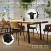 ML-Design 4er Set Tischbeine schräg 72 cm, Schwarz Produktbild-Vorschau 2