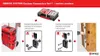 An instructional diagram showing how to attach Qbrick System Custom Connectors to toolboxes and walls. Produktbild-Vorschau