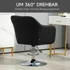 HOMCOM Otočné kreslo s nastaviteľnou výškou, lounge kreslo Náhľad obrázku produktu 5