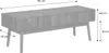 Mobile TV scandinavo a 2 ante effetto legno, 115cm, Marrone Anteprima dell’immagine prodotto 7