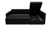 Canapé d'angle REVO avec fonction couchage et 2 coffres de Voir les images du produit 3