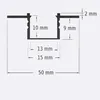 MasterLED LED profil pre suchú výstavbu PVC 50x12mm GK Náhľad obrázku produktu 2