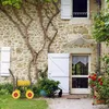 Carrello portatubo Relaxdays, fino a 60 m, 4 ruote in gomma Anteprima dell’immagine prodotto 5