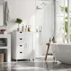 Cassettiera con 4 cassetti e 2 ripiani per il bagno o la Anteprima dell’immagine prodotto 2
