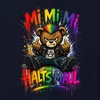 Tričko s potiskem "Mi Mi Mi Halts Maul Bär Punk Rocker Náhled obrázku produktu 3