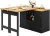 Flieks Drehbarer Bartisch mit Sideboard, Ausziehbarer Produktbild-Vorschau 13