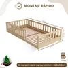 Cama infantil Crazy Pine de 90x190 cm: Cama Montessori de Vista previa de la imagen del producto 2