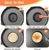 8er-Pack Crumpet-Ringe, English-Muffin-Ringe, 10 cm (4 Produktbild-Vorschau 3