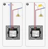 BOT Interrupteur d'éclairage intelligent WiFi ONE LS11 noir Voir les images du produit 4