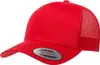 A red trucker cap is shown against a white background. Anteprima dell’immagine prodotto