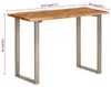 vidaXL Esstisch 110x50x76 cm Massivholz Akazie Produktbild-Vorschau 7