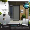 KESSER® Briefkasten Edelstahl mit Zeitungsfach inkl. 3x Produktbild-Vorschau 5