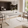 ARTON II ausziehbarer Tisch 140 cm, Weiße Metalbeine U, Produktbild-Vorschau 1