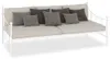 vidaXL Rám na denné lôžko biely kov 90 × 200 cm Náhľad obrázku produktu 1