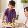 Holz Brettspiel, 4-Spieler Shut The Box Spiel Würfelspiel Produktbild-Vorschau 2