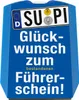 Glückwunsch zum bestandenen Führerschein Parkscheibe mit 2 Produktbild-Vorschau 1