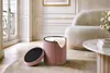 riess-ambiente Hocker ÉLAN 40cm rosa Samt runder Sitzhocker Produktbild-Vorschau 4