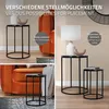 H&S Collection 2-tlg. Beistelltisch-Set Schwarz Produktbild-Vorschau 5