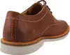 Side view of a brown leather shoe. Produktbild-Vorschau