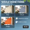 DETEX® Balkonfächer Sichtschutz inkl. Abdeckung 140x140cm Produktbild-Vorschau 7