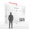 ESMART Professional MIMOTO AKUSTIK Motor-Leinwand 295 x 165 Produktbild-Vorschau 2