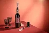 Decantatore e versatore per vino, modello Vine, in acciaio Anteprima dell’immagine prodotto 5