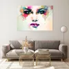 Bilder auf glas - Frau Gesicht Kosmetik - 100x70cm - Produktbild-Vorschau 7