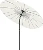 vidaXL Parasol avec mât en aluminium 270 cm blanc sable Voir les images du produit 10