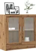 vidaXL Bücherschrank Artisan-Eiche 82,5x30,5x80 cm Produktbild-Vorschau 2