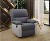 Poltrona relax "Lincoln"- Bianco/ Grigio chiaro Anteprima dell’immagine prodotto 2