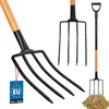 KOTARBAU® Spatengabel mit 4 Zinken Forke mit Stahlstiel 130 Produktbild-Vorschau 1