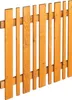 Vorgartenzaun Konsta Eco 180 x 80 cm honig Produktbild-Vorschau 1
