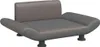 vidaXL Pelíšek pro psy šedý 70x45x28 cm Imitace kůže Náhled obrázku produktu 1