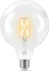 WiZ Filament-Lampe in Kugelform, transparent, 60 W G125 Produktbild-Vorschau 1