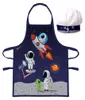 Dětská kuchyňská souprava Astronaut, zástěra a čepice Náhled obrázku produktu 1