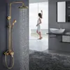 Auralum verstellbare Duschsäule aus massiver Bronze zur Produktbild-Vorschau 2