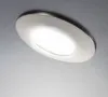 A white LED ceiling light is shown mounted on a light gray ceiling. Náhľad obrázku produktu