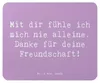 Mr. & Mrs. Panda Mauspad Spruch Beste Freundin - Produktbild-Vorschau 1