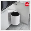 Hailo 3555-001 Compact-Box M Prullenbak 15L Wit Anteprima dell’immagine prodotto 3
