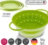 Coolinato colino pieghevole in silicone 24 cm verde Anteprima dell’immagine prodotto 1
