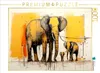 CALVENDO Puzzle Elefantenfamilie | 1000 Teile Lege-Größe Produktbild-Vorschau 1