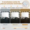 Coiffeuse avec éclairage LED, luminosité réglable, avec Voir les images du produit 5