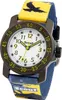 A close-up studio shot of a children's watch with a fabric strap. Produktbild-Vorschau