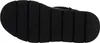 The sole of a black shoe is shown against a white background. Voir les images du produit