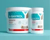 Two containers of Bayrol Chlorifix product are displayed against a light blue background. Produktbild-Vorschau